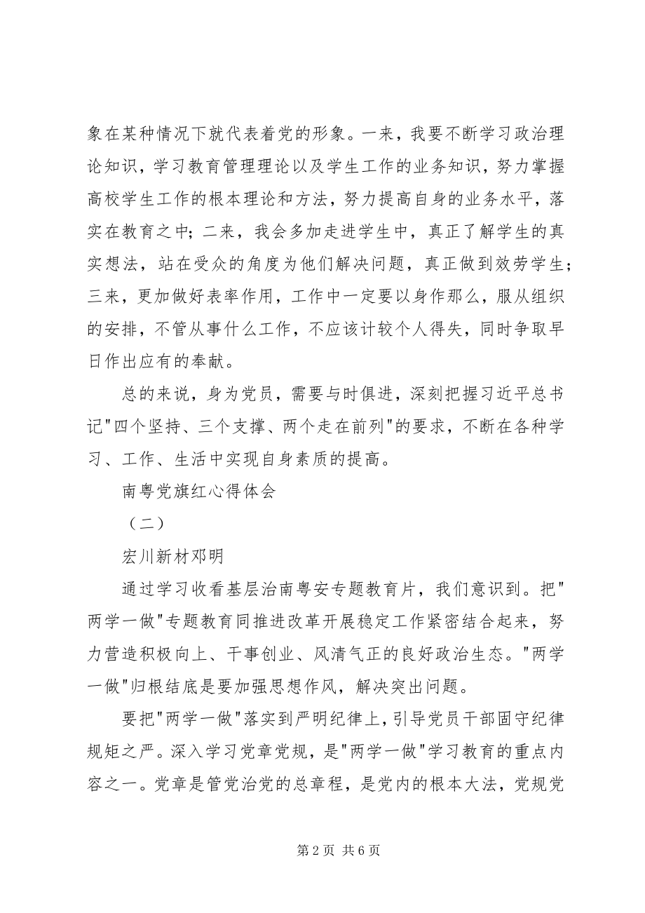 2023年南粤党旗红心得体会.docx_第2页