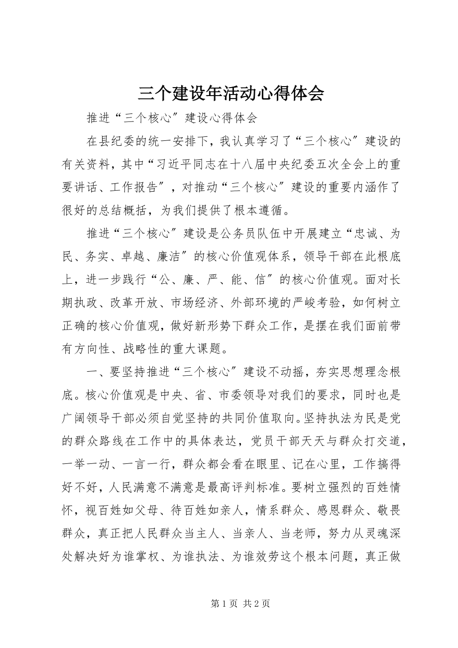 2023年三个建设年活动心得体会.docx_第1页