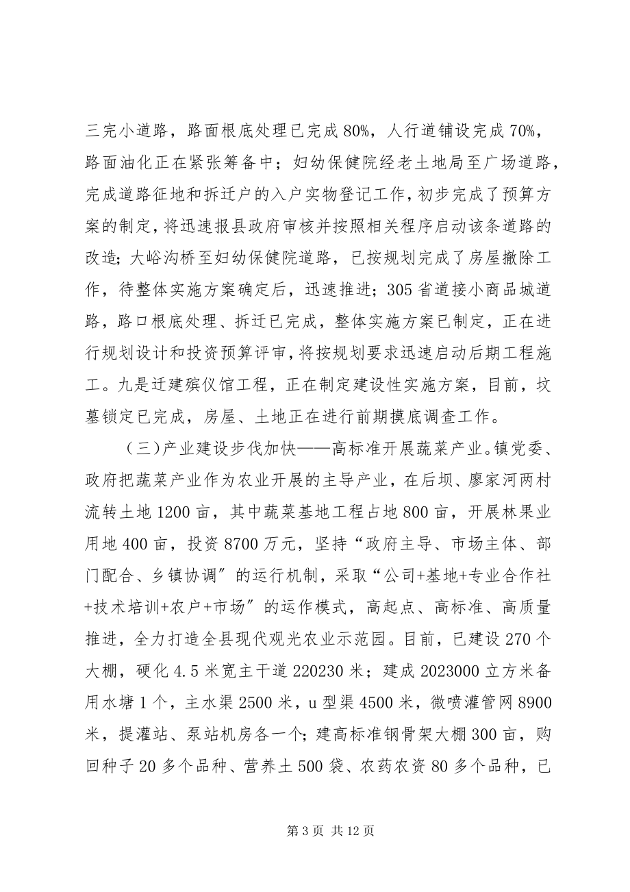 2023年乡镇党委上半年工作总结暨下半年工作计划.docx_第3页