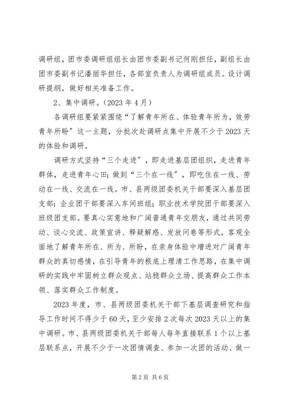 2023年青年集中调研活动方案.docx_第2页