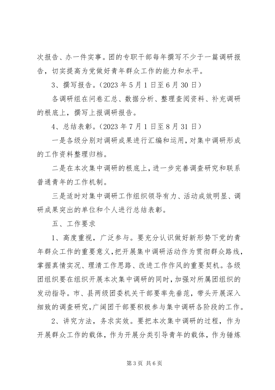 2023年青年集中调研活动方案.docx_第3页