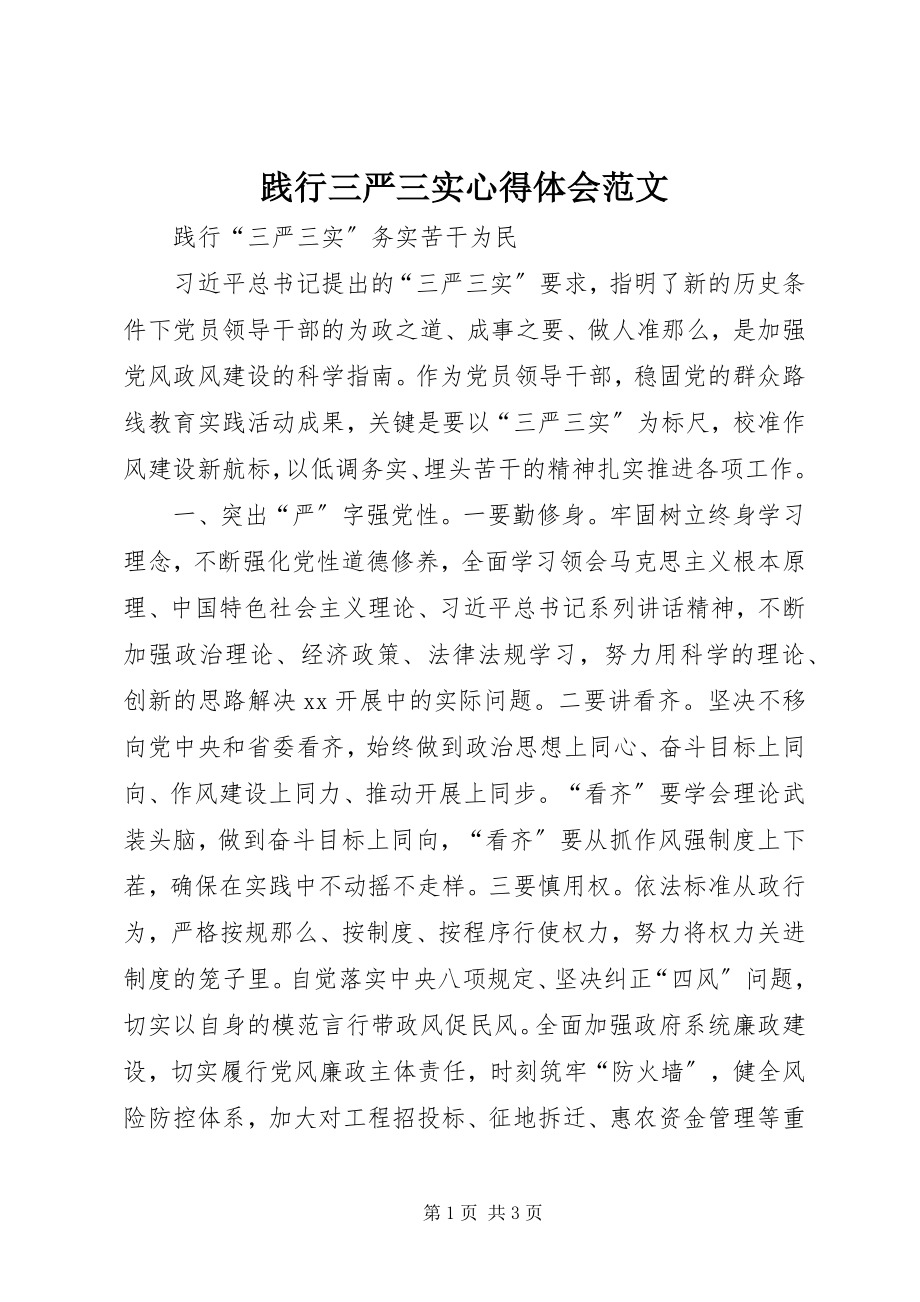 2023年践行三严三实心得体会3.docx_第1页