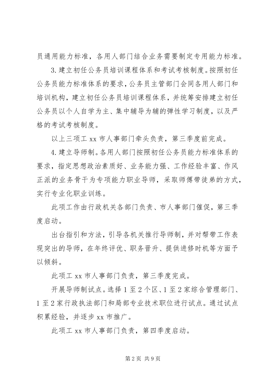 2023年XX市行政机关公务员培训工作计划.docx_第2页