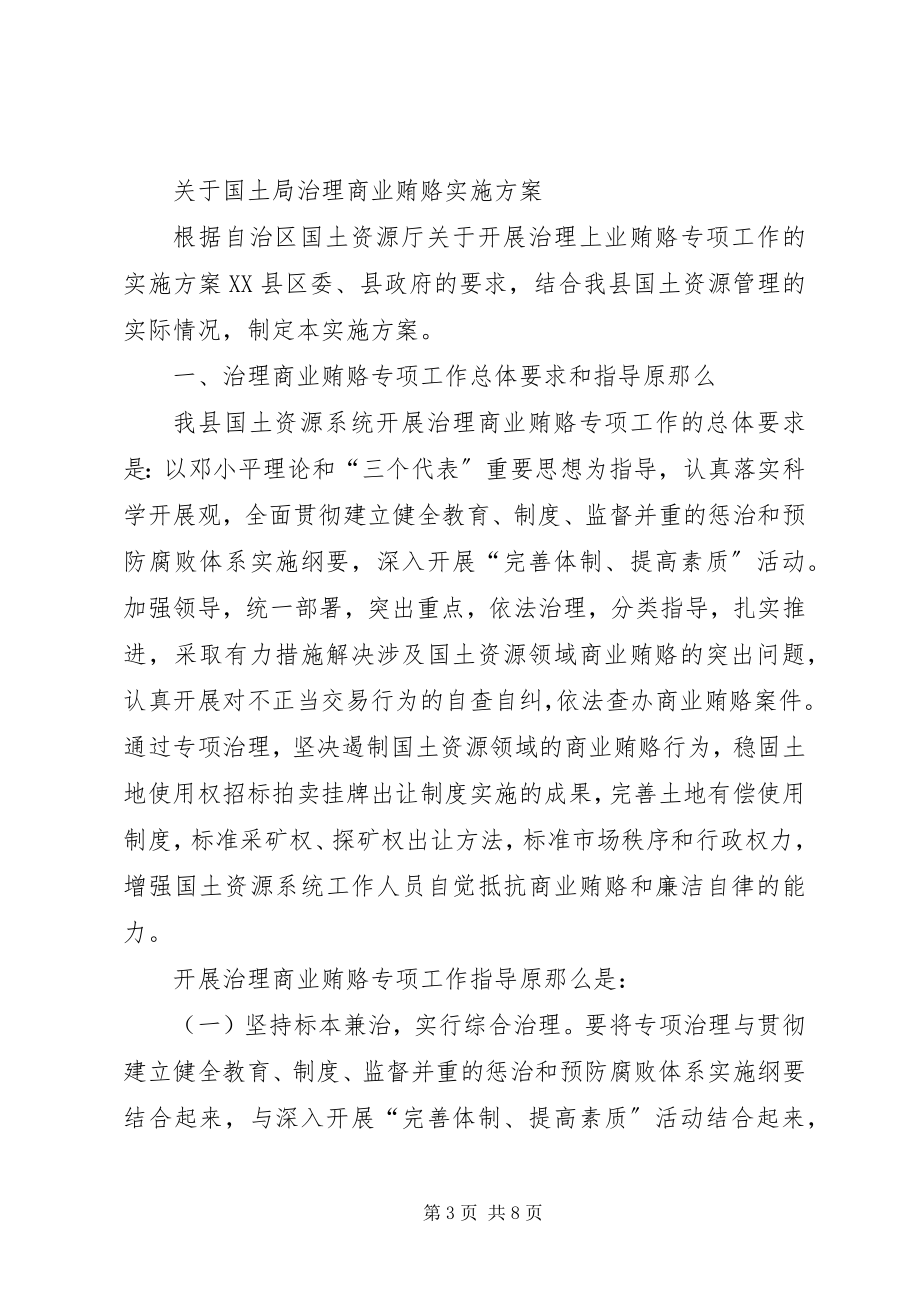 2023年国土局治理商业贿赂整改措施.docx_第3页