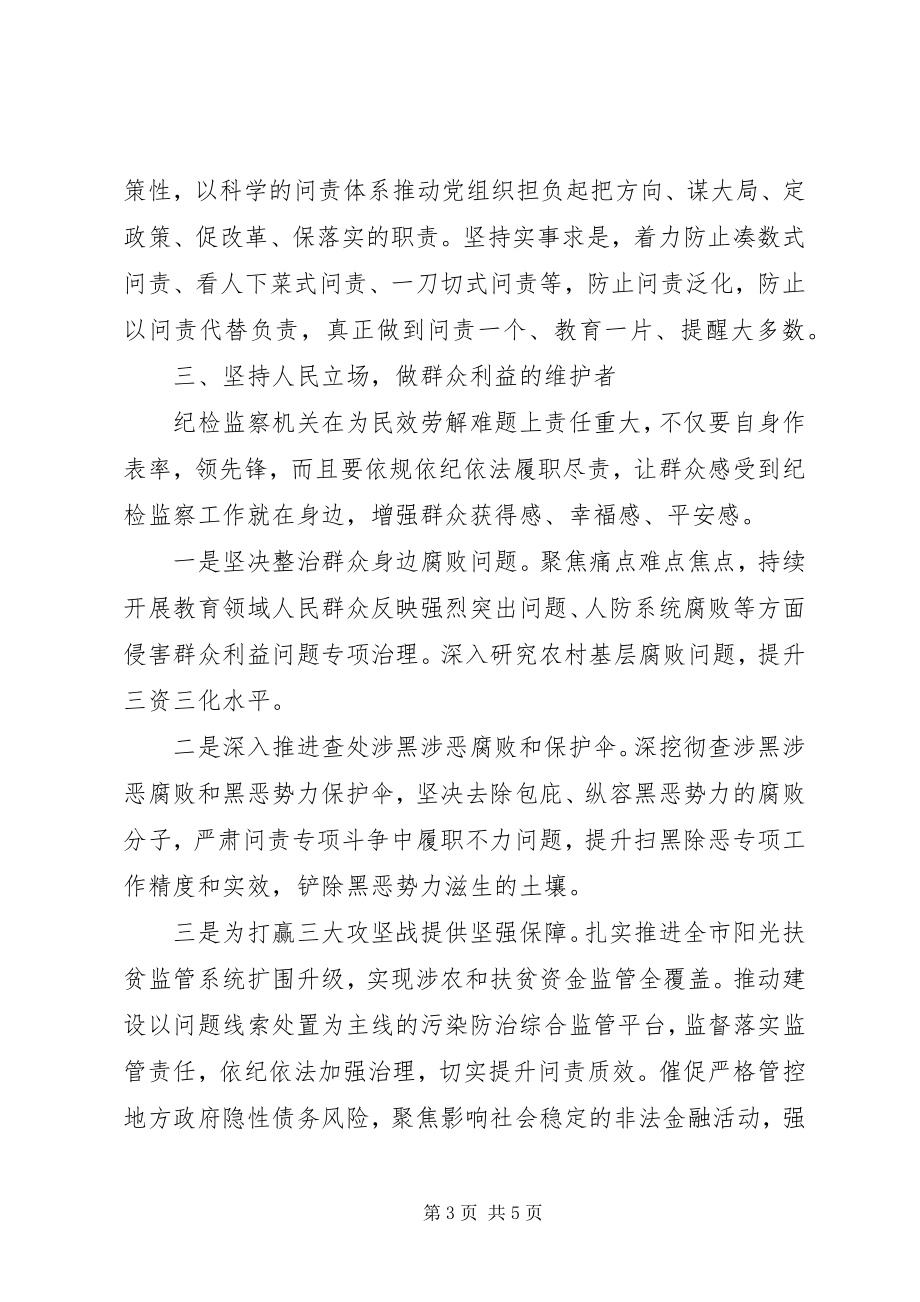 2023年纪委书记主题教育研讨讲话和心得体会.docx_第3页