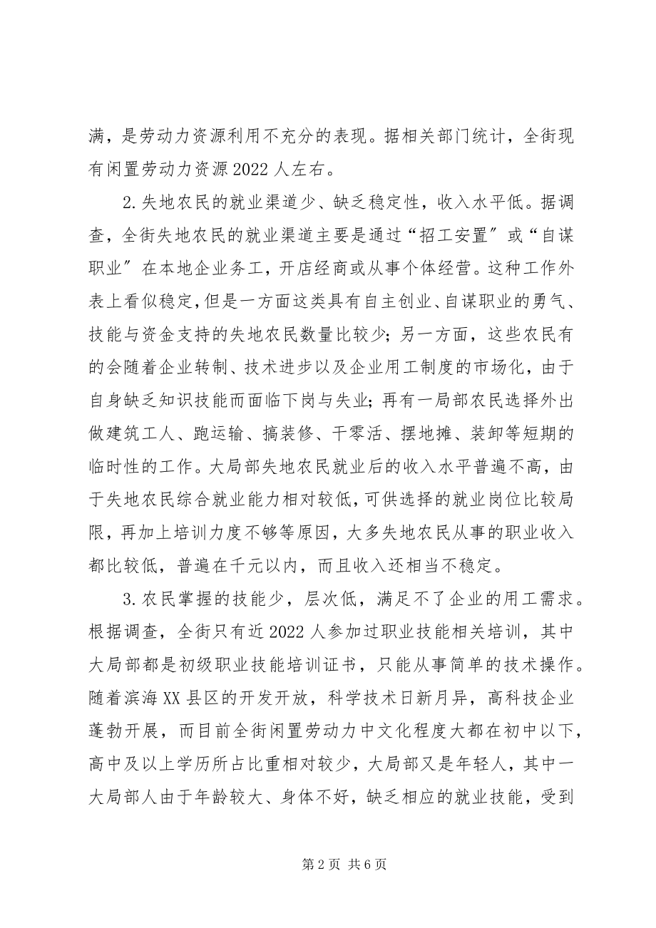 2023年农民安置就业和技能培训工作思考.docx_第2页