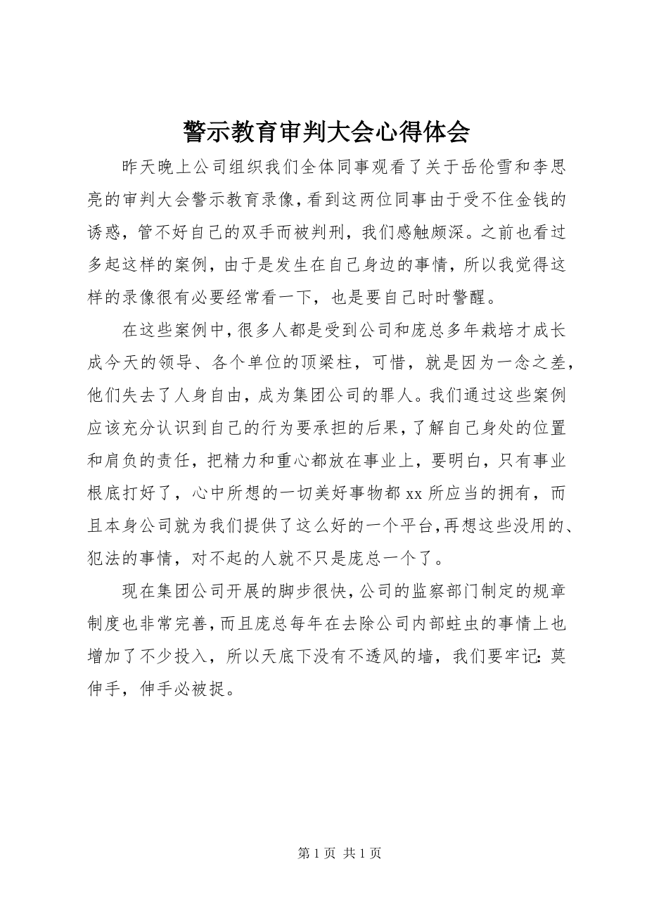 2023年警示教育审判大会心得体会.docx_第1页