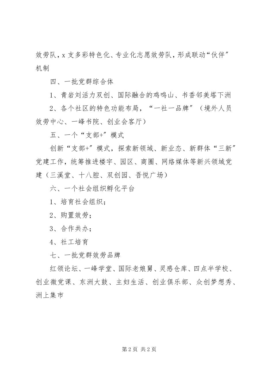 2023年江东街道城市基层党建“七个一”工作体系.docx_第2页