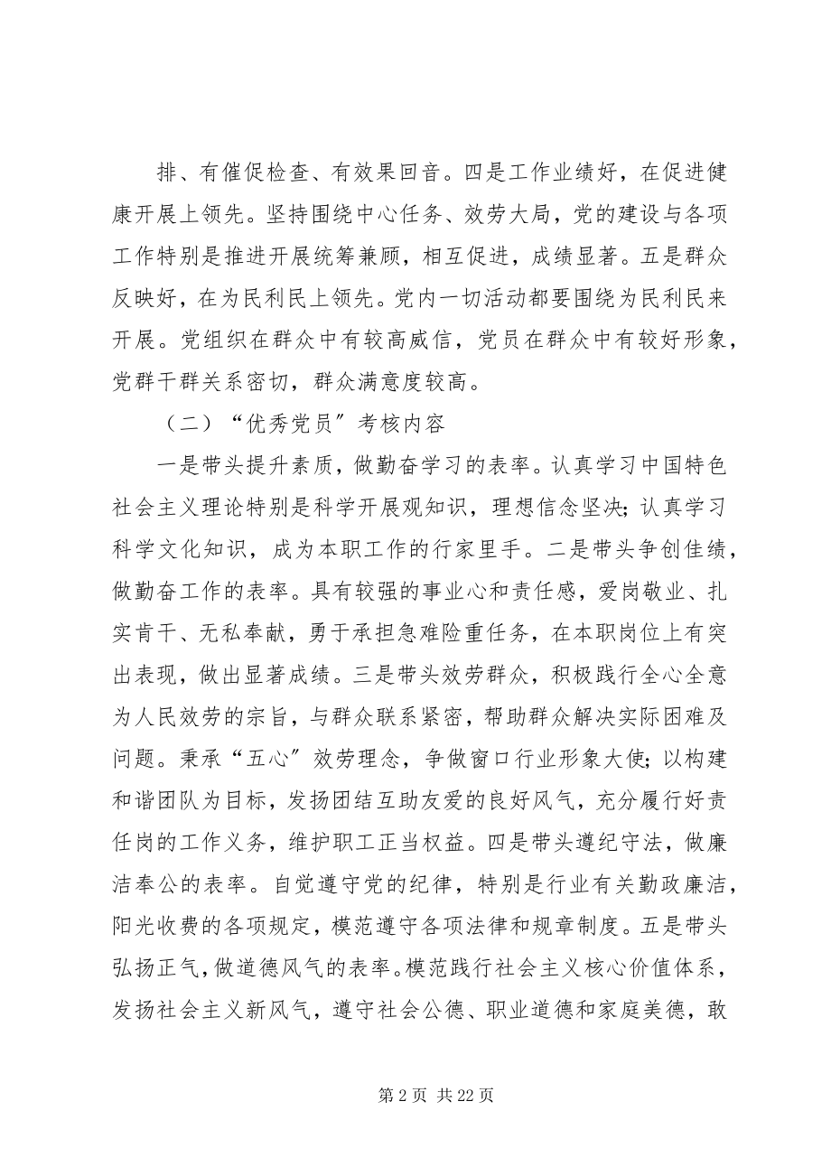 2023年五好党小组优秀共产党员考核办法.docx_第2页