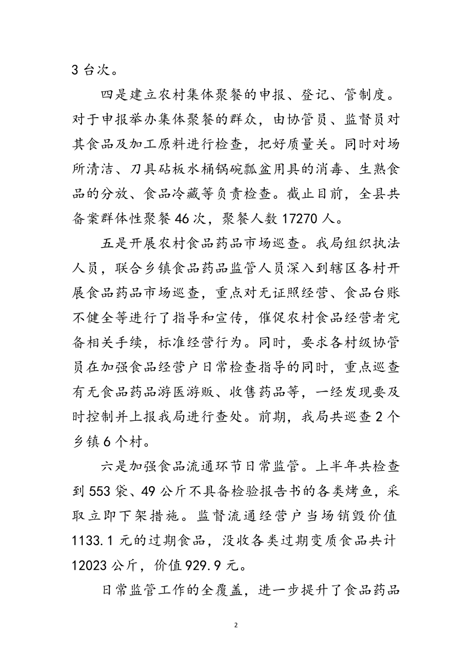 2023年年药监半年工作总结范文.doc_第2页