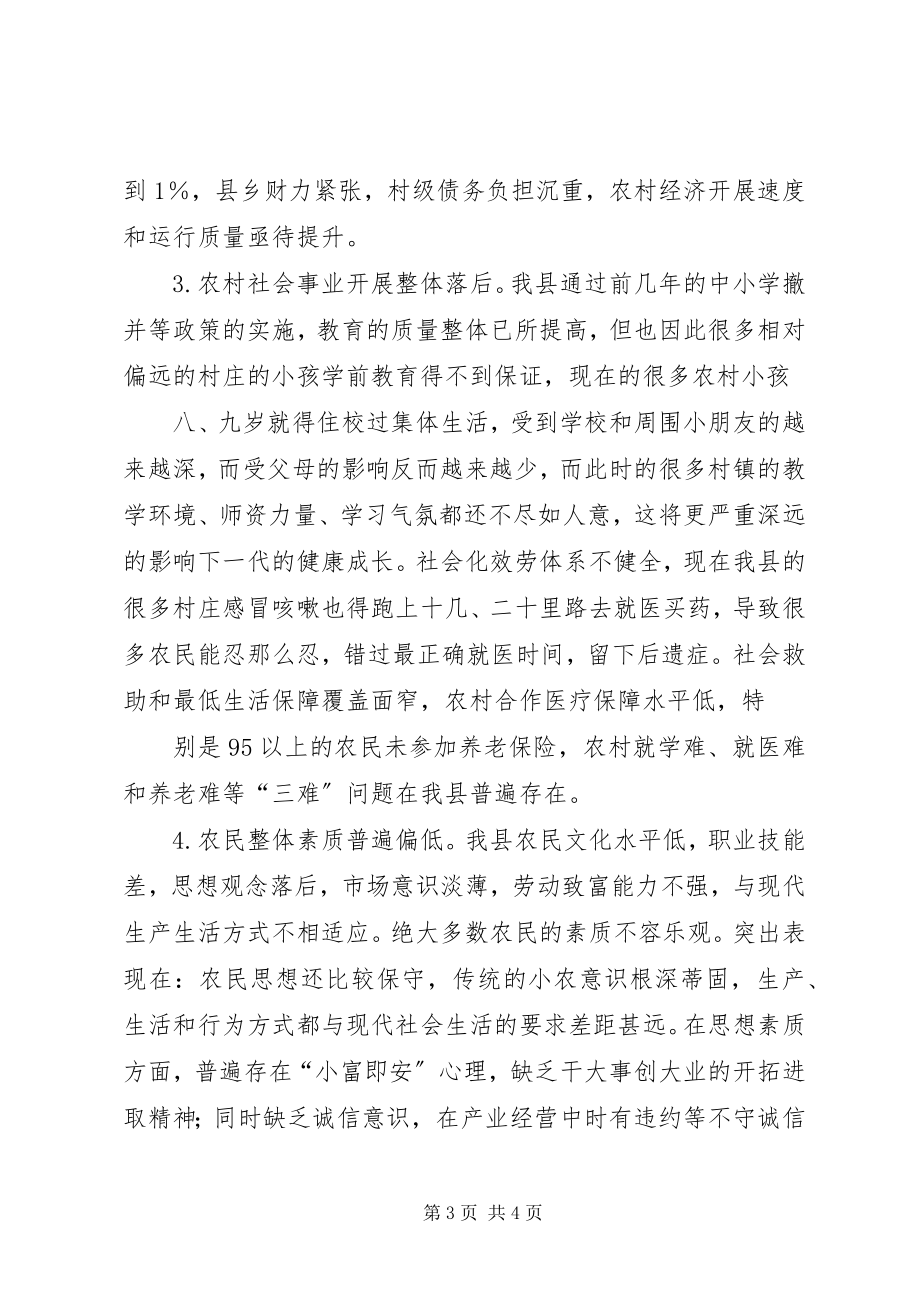 2023年小城镇社会主义新农村建设的反思.docx_第3页