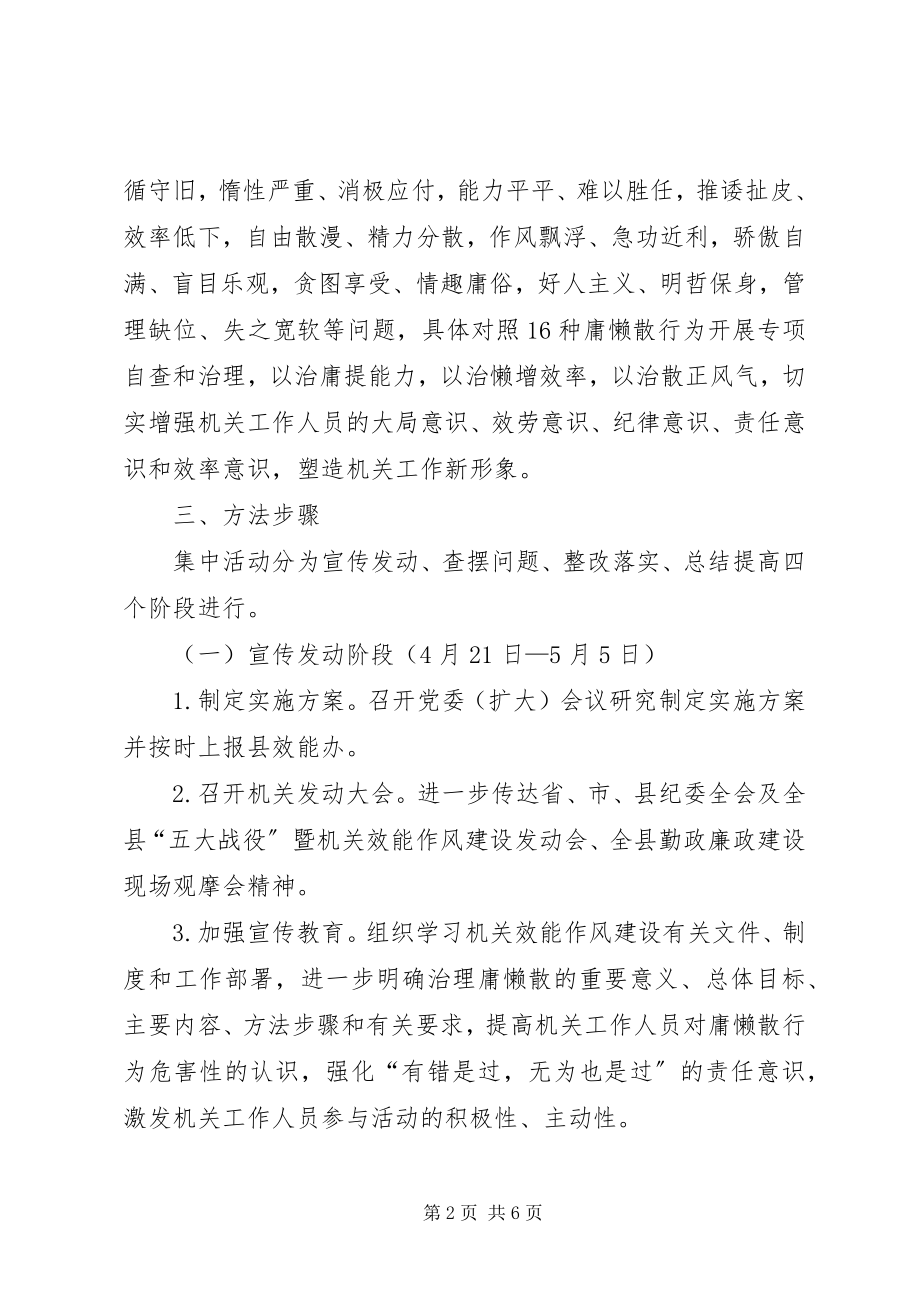 2023年乡镇庸懒散整顿方案.docx_第2页