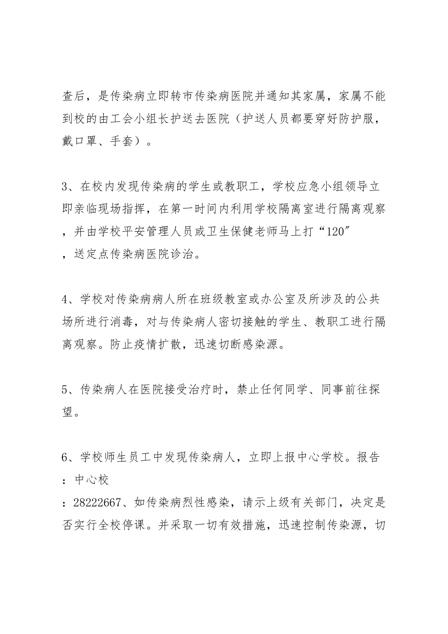 2023年传染病预防与控制应急预案范文 2.doc_第2页