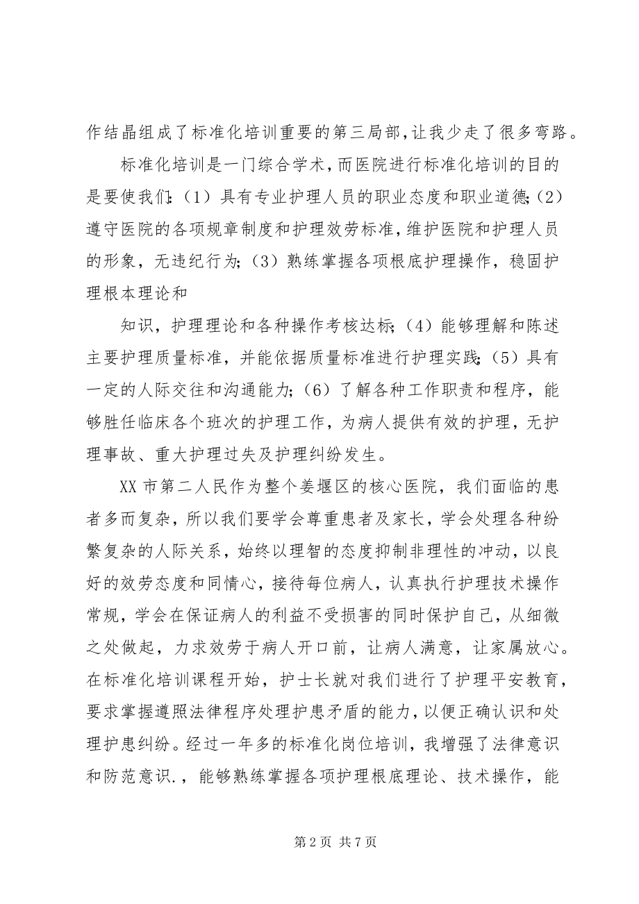 2023年规范化培训的心得体会.docx_第2页