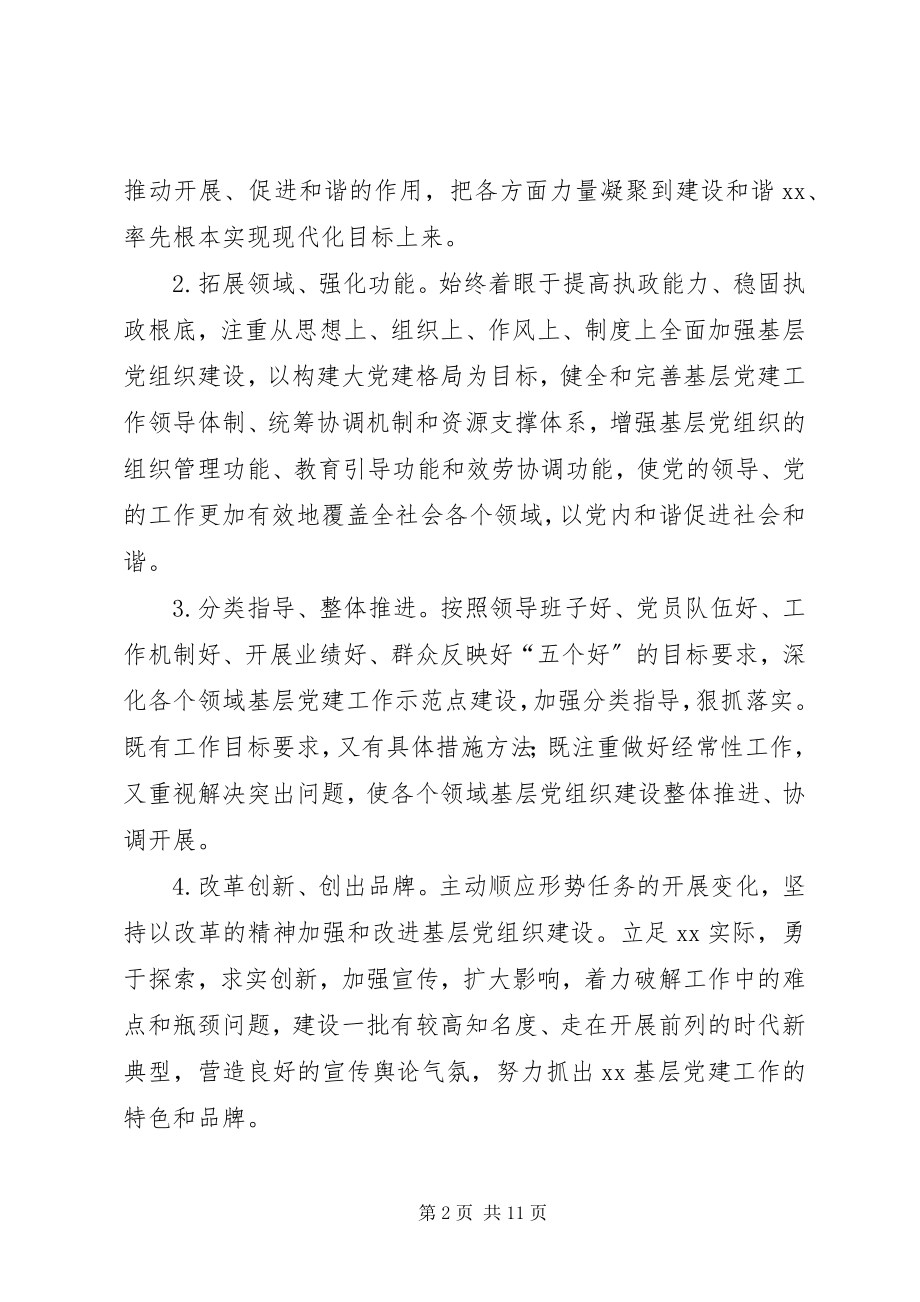 2023年我市党的基层组织建设规划.docx_第2页