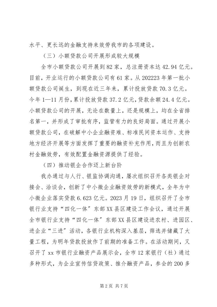 2023年市政府金融工作办公室工作总结.docx_第2页