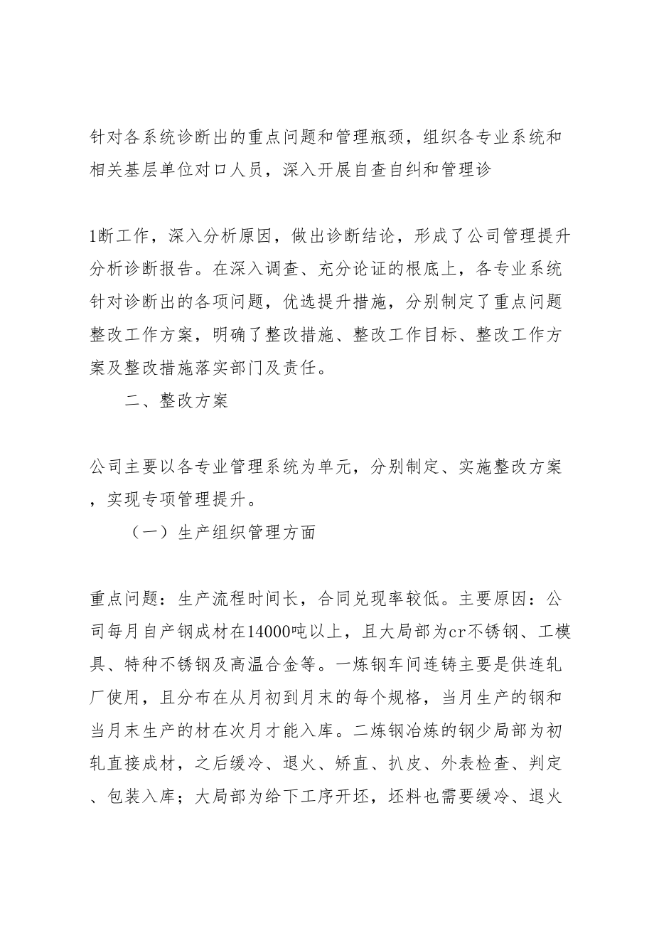 2023年公司管理提升整改方案.doc_第2页