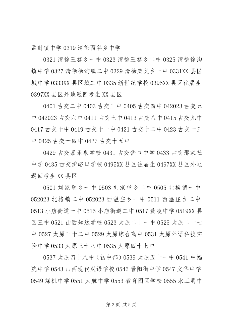 2023年学校招生工作主要日程.docx_第2页