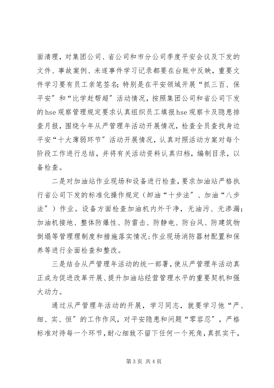 2023年石油分公司从严管理年工作总结.docx_第3页