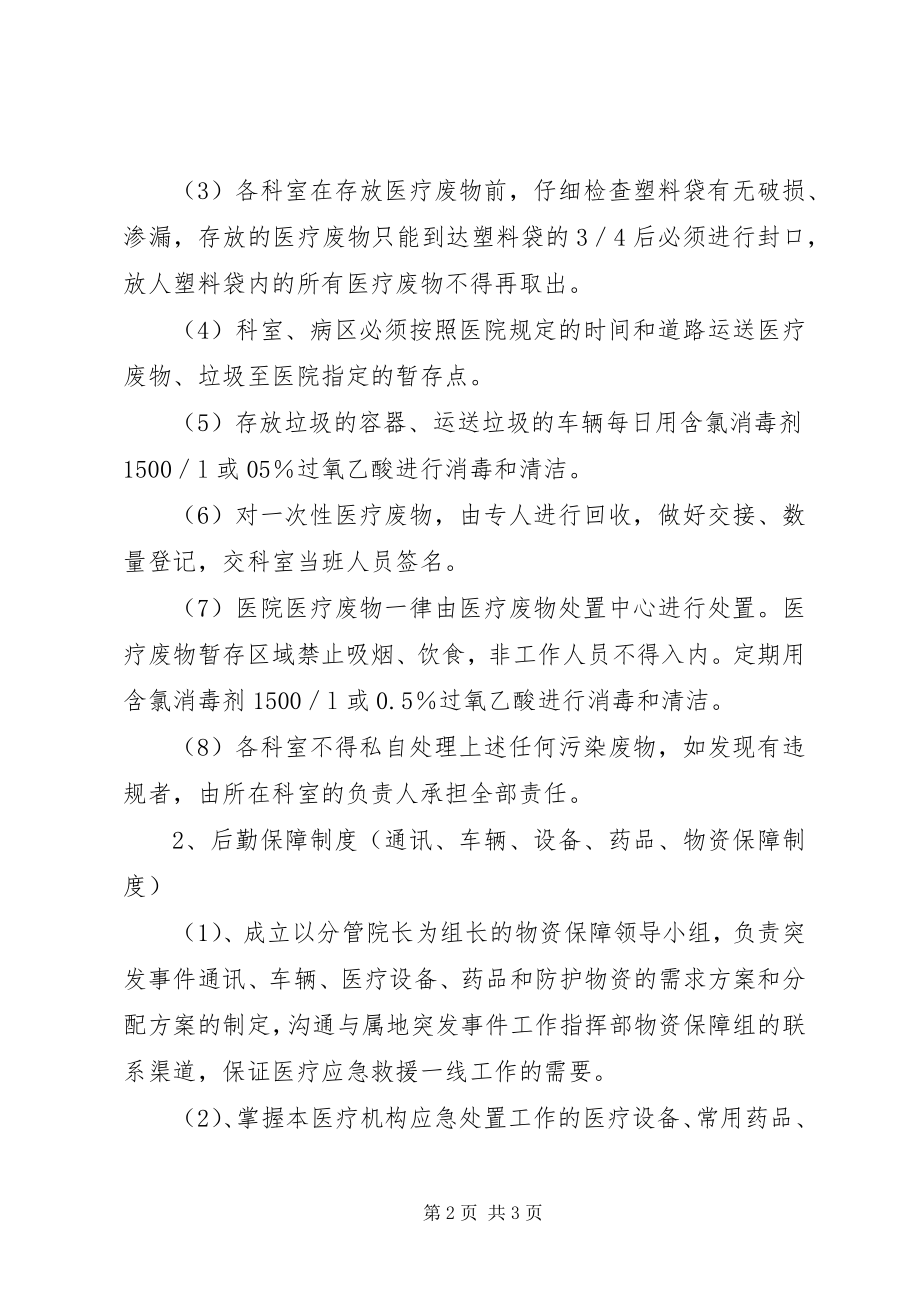 2023年卫生院医疗废物管理制度后勤保障制度.docx_第2页