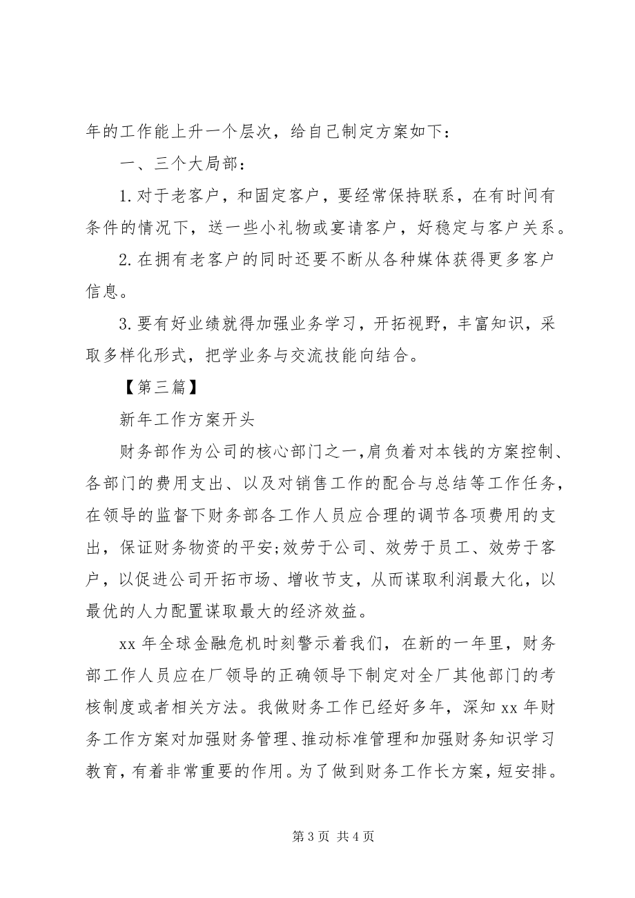 2023年新年工作计划开头三篇个人工作计划.docx_第3页