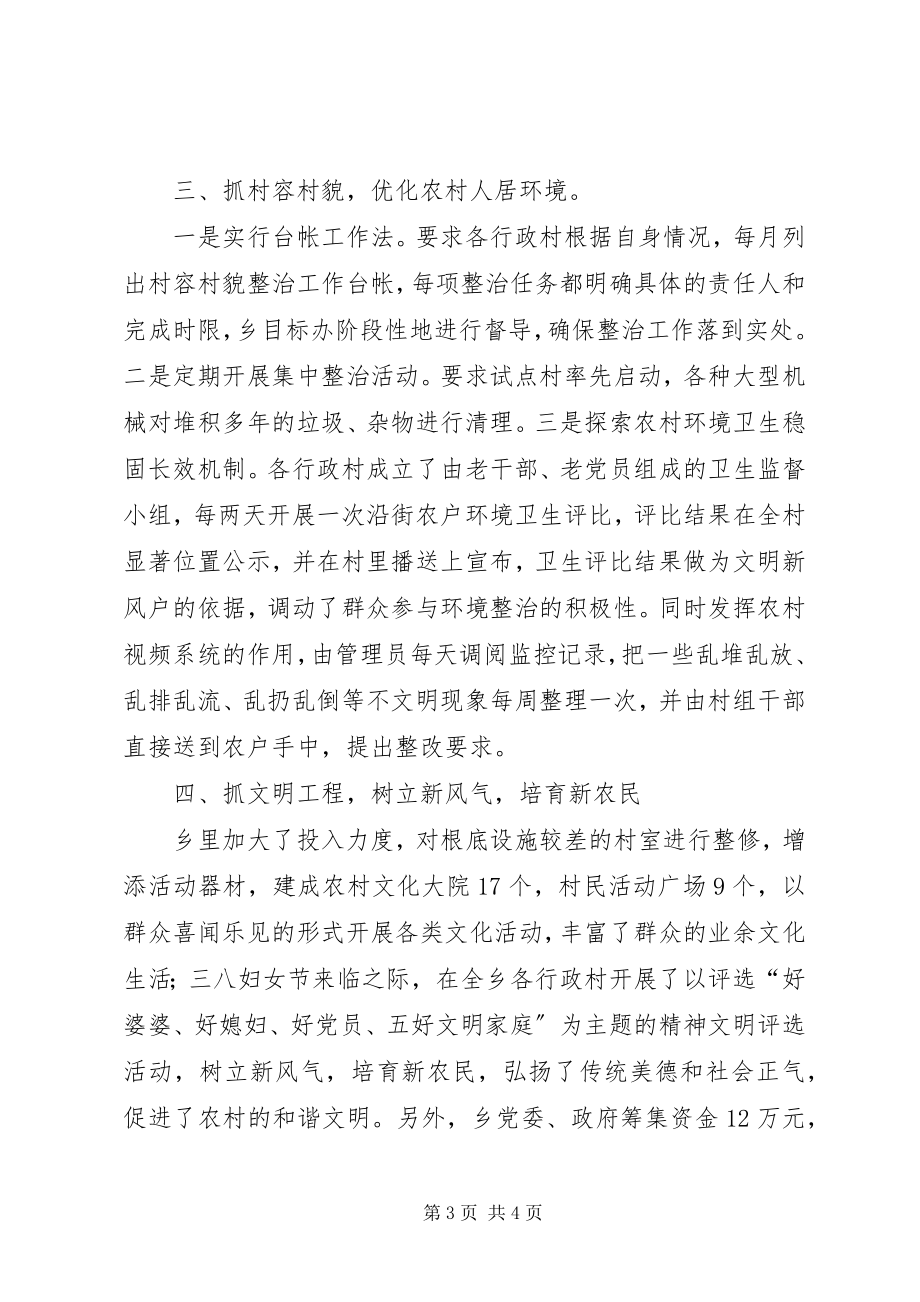 2023年乡镇新农村建设经验材料.docx_第3页