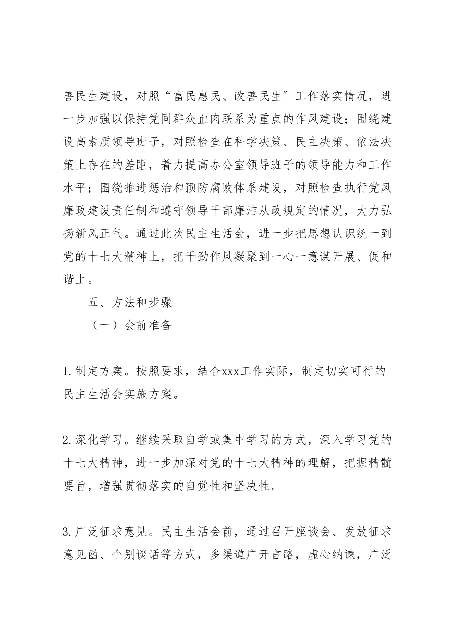 2023年度党员领导干部民主生活会实施方案.doc_第2页