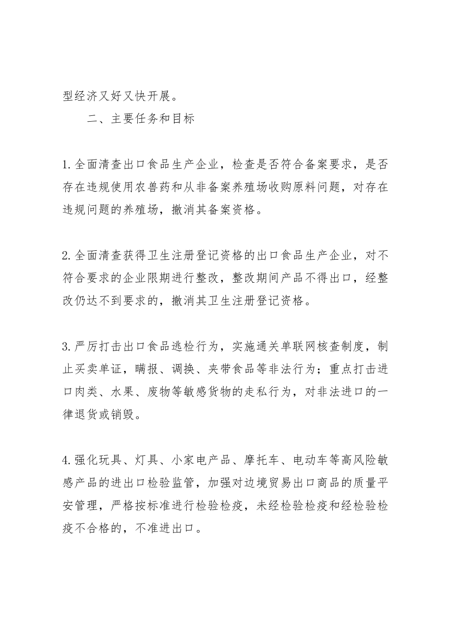 2023年全县进出口产品质量安全专项整治行动方案 9.doc_第2页