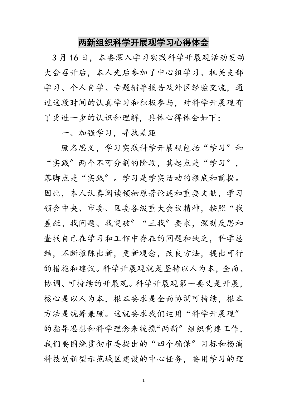 2023年两新组织科学发展观学习心得体会范文.doc_第1页