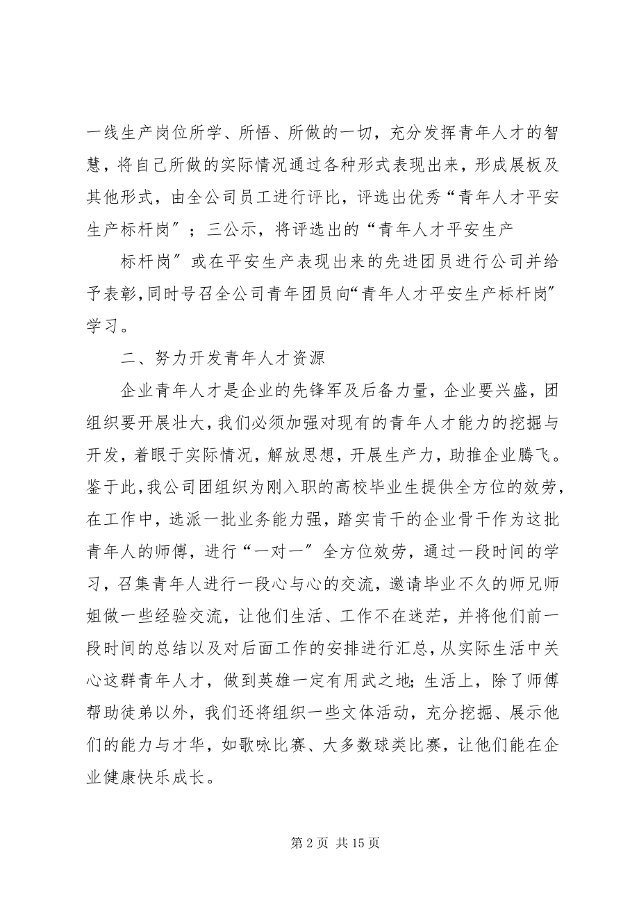 2023年企业共青团工作计划2.docx_第2页