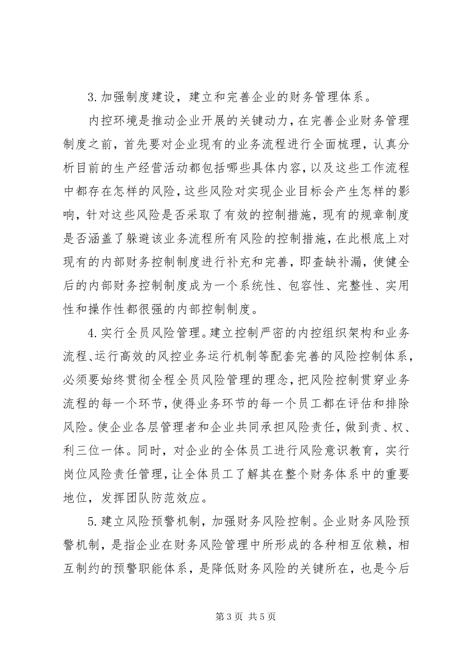 2023年企业财务风险问题对策.docx_第3页