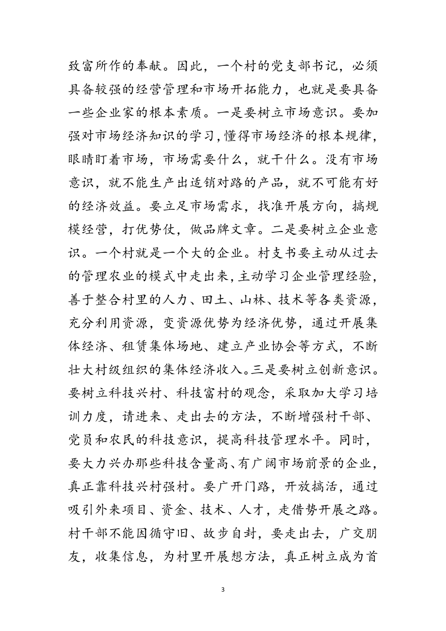 2023年农村党支部书记学习材料范文.doc_第3页