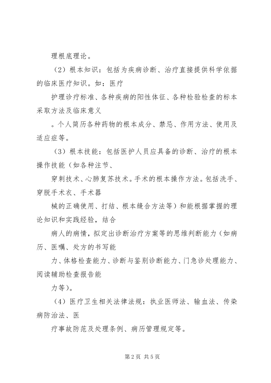 2023年医院三基三严培训考核计划.docx_第2页