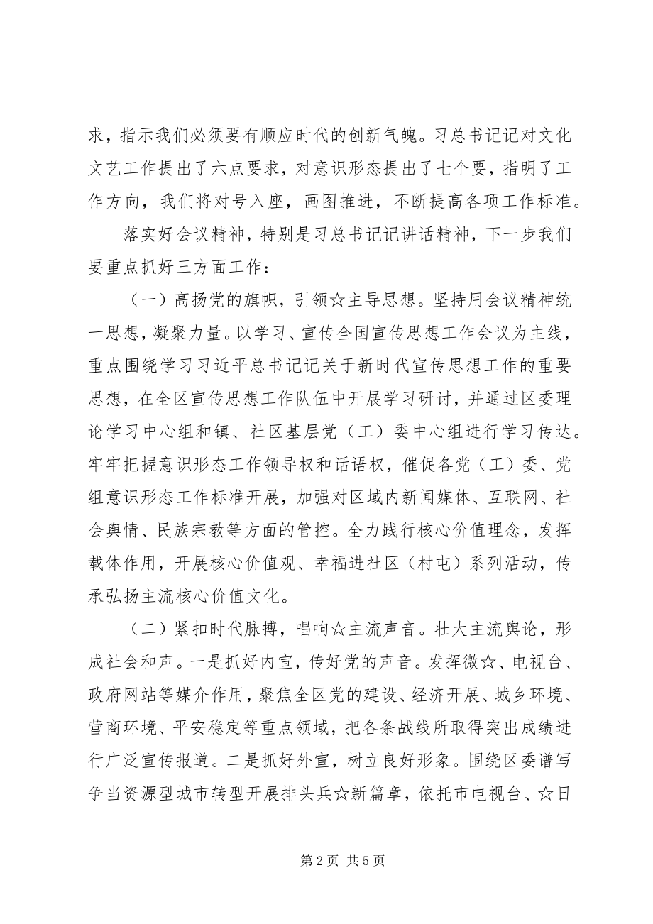 2023年市宣传思想工作座谈会讲话材料.docx_第2页