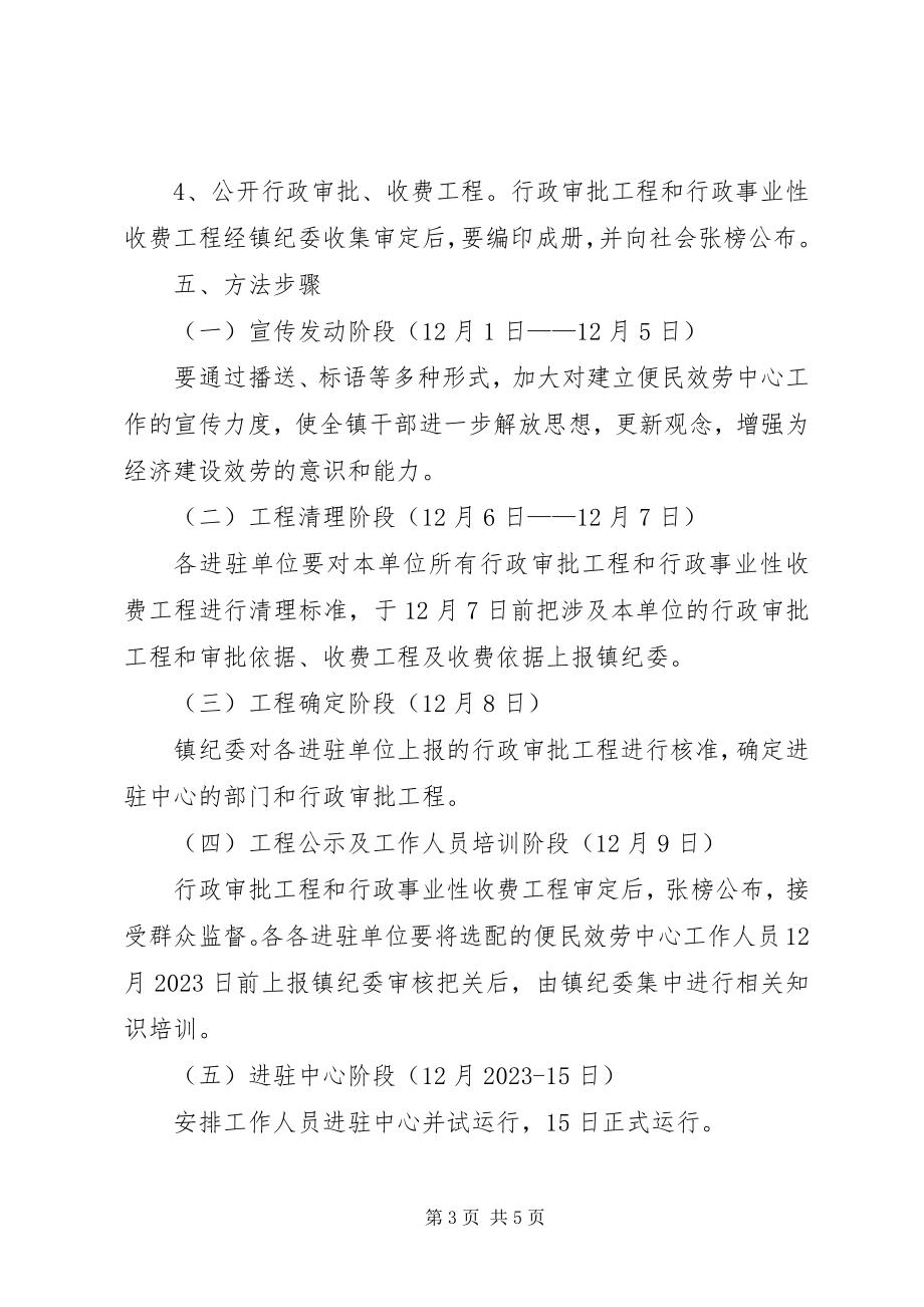 2023年XX镇便民服务中心建设实施方案新编.docx_第3页