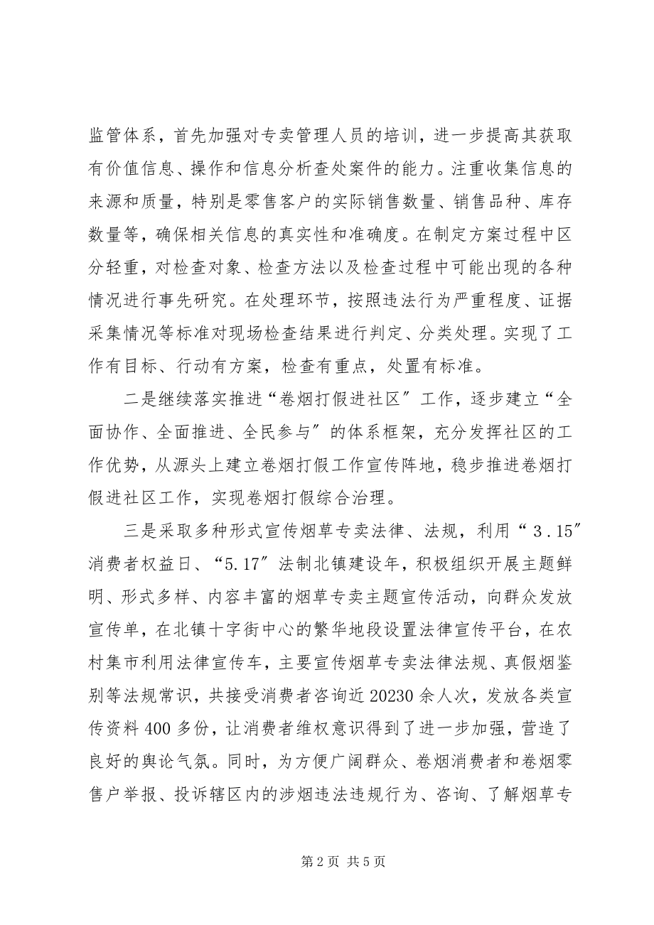 2023年烟草专卖管理总结.docx_第2页