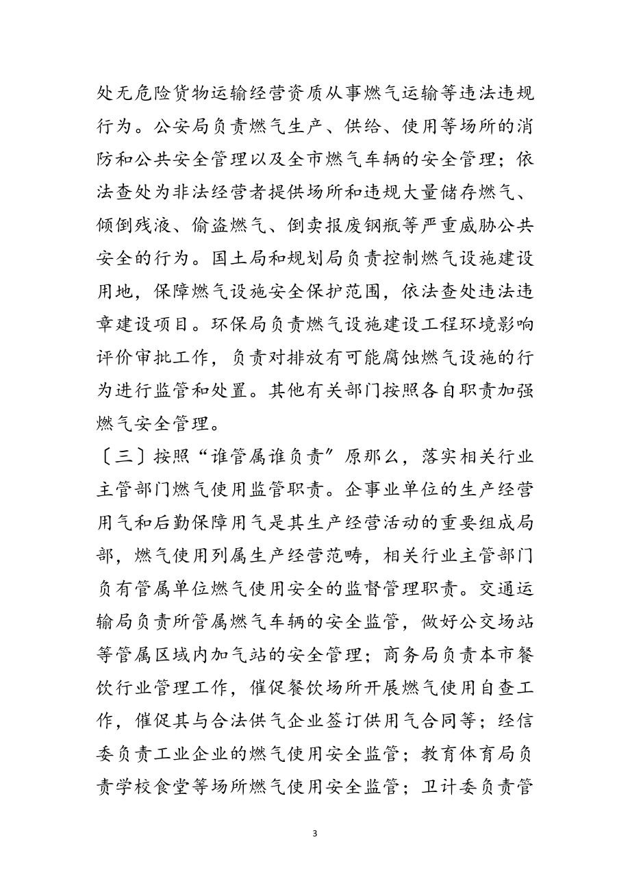 2023年年城镇燃气管理工作意见范文.doc_第3页