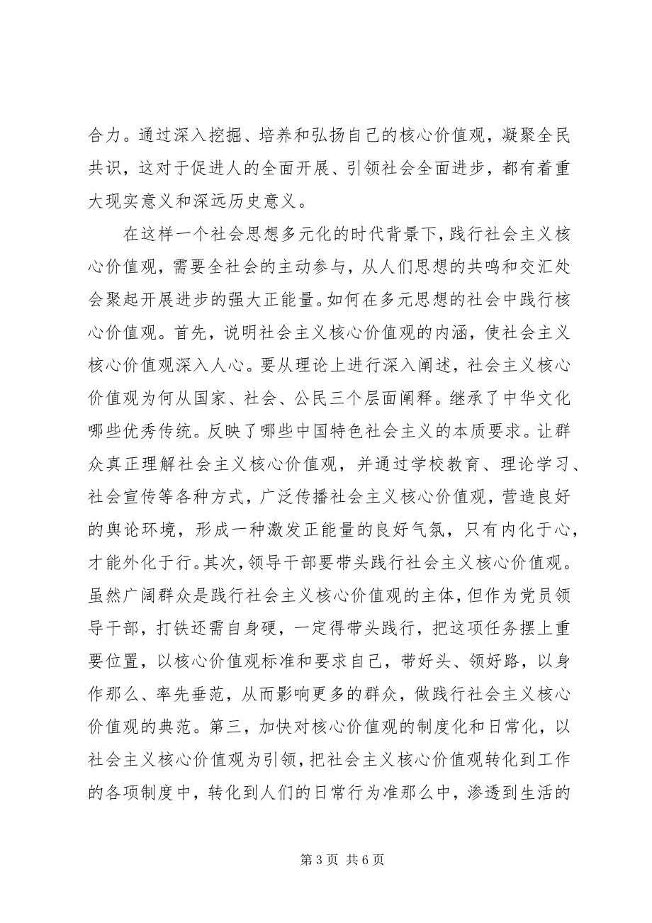 2023年个人社会主义核心价值观心得体会.docx_第3页