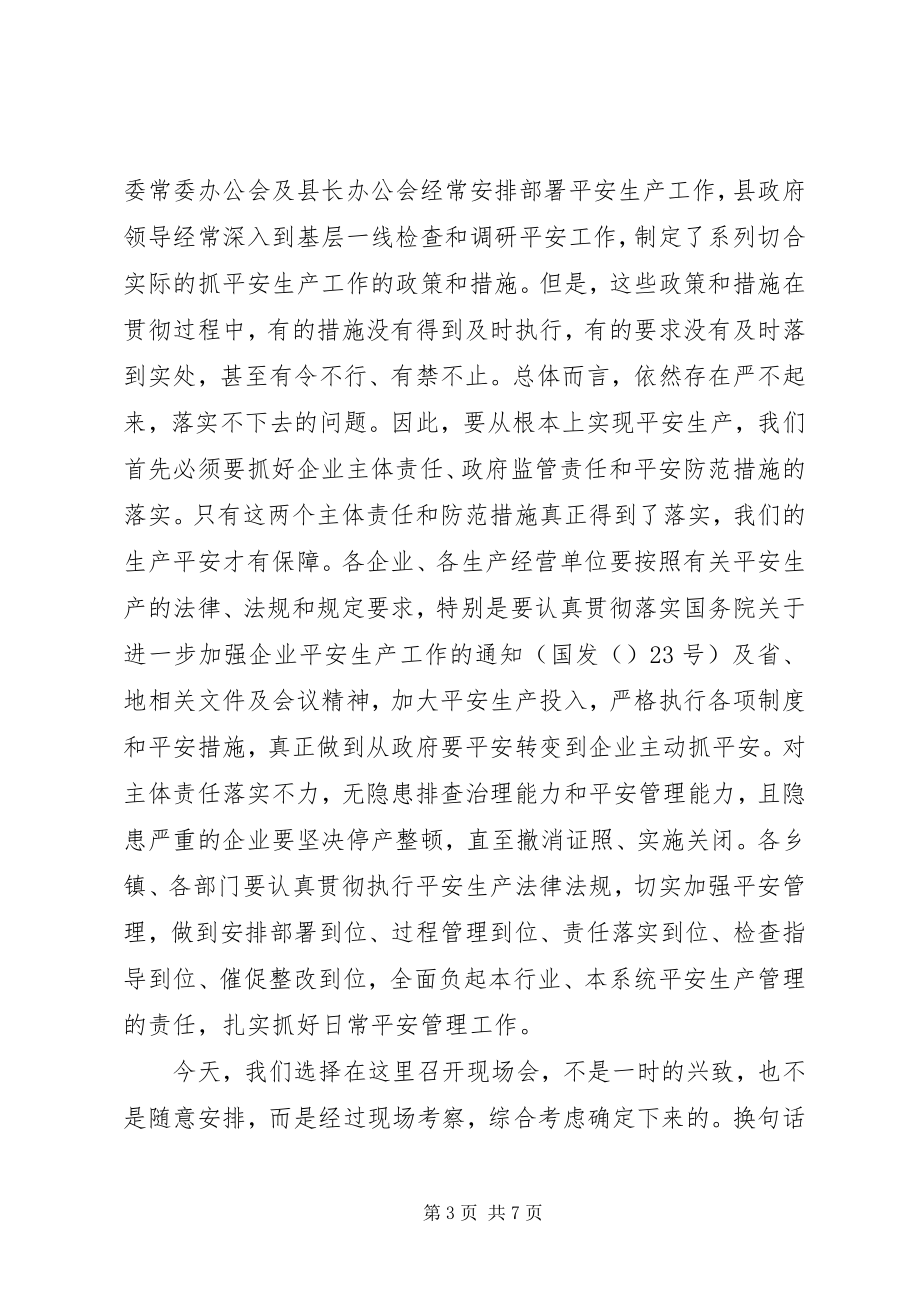 2023年全县煤矿防突现场会致辞稿.docx_第3页