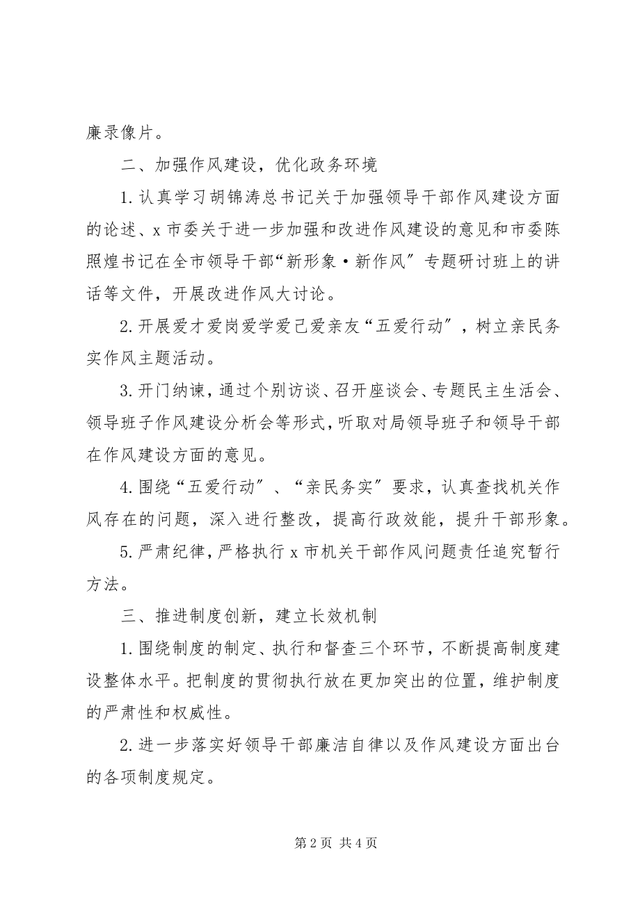 2023年人事局党风廉政建设责任制的实施意见.docx_第2页