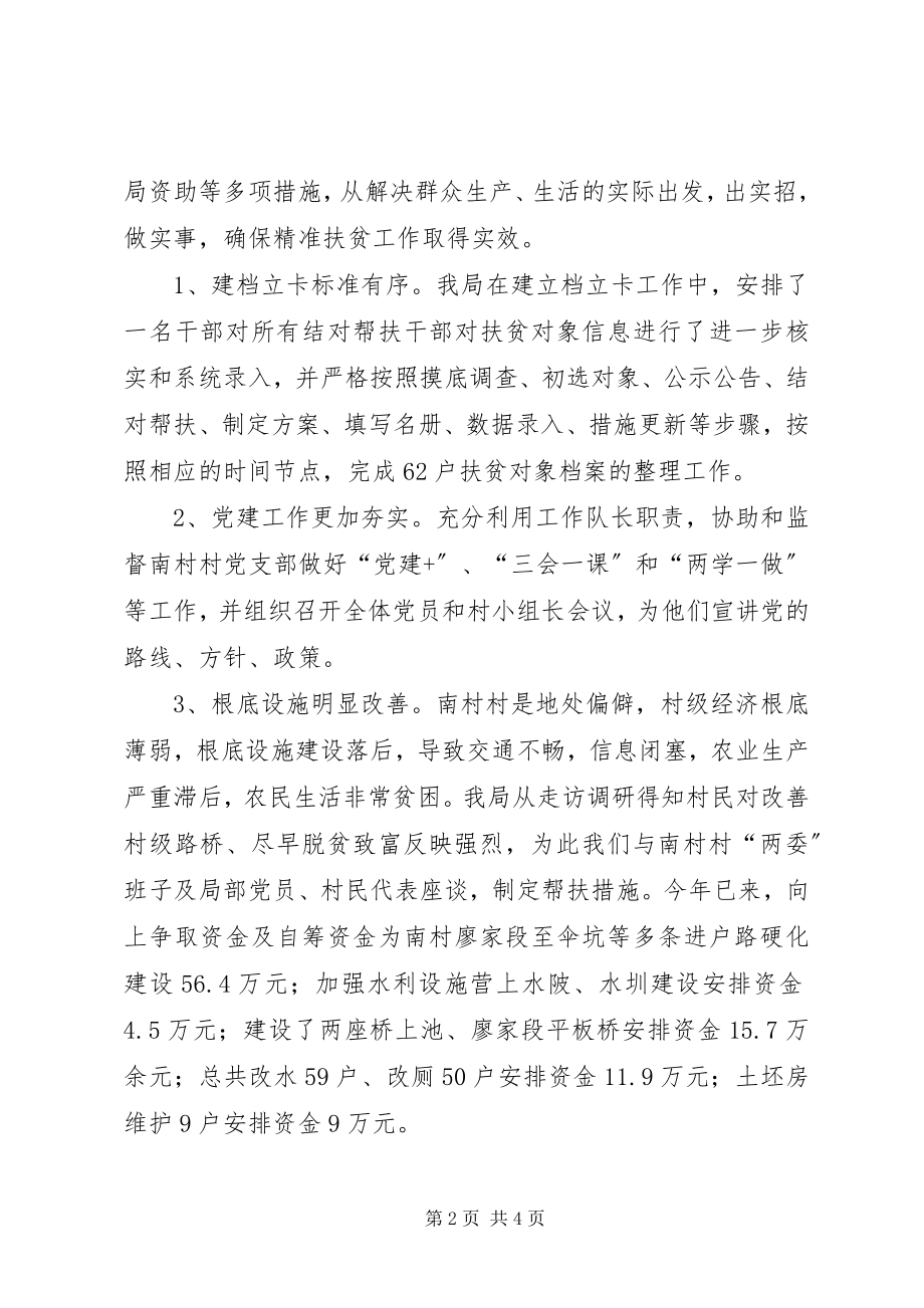 2023年机关职能部门精准扶贫终工作总结.docx_第2页