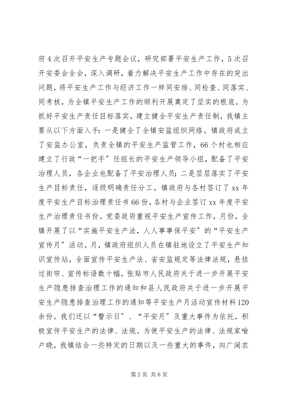 2023年乡镇安全生产工作总结总结.docx_第2页