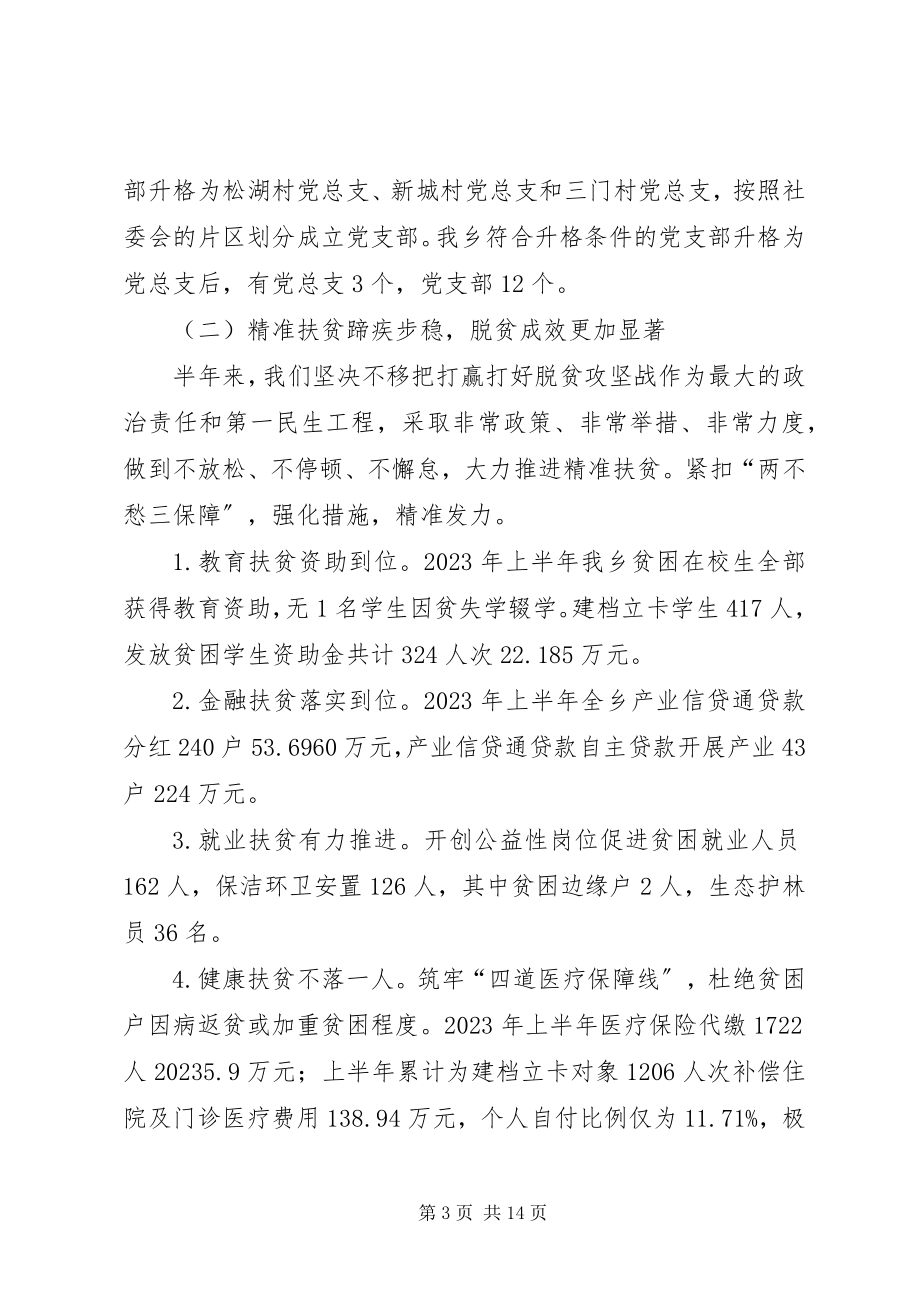 2023年xx乡上半年工作总结和下半年工作打算提纲.docx_第3页