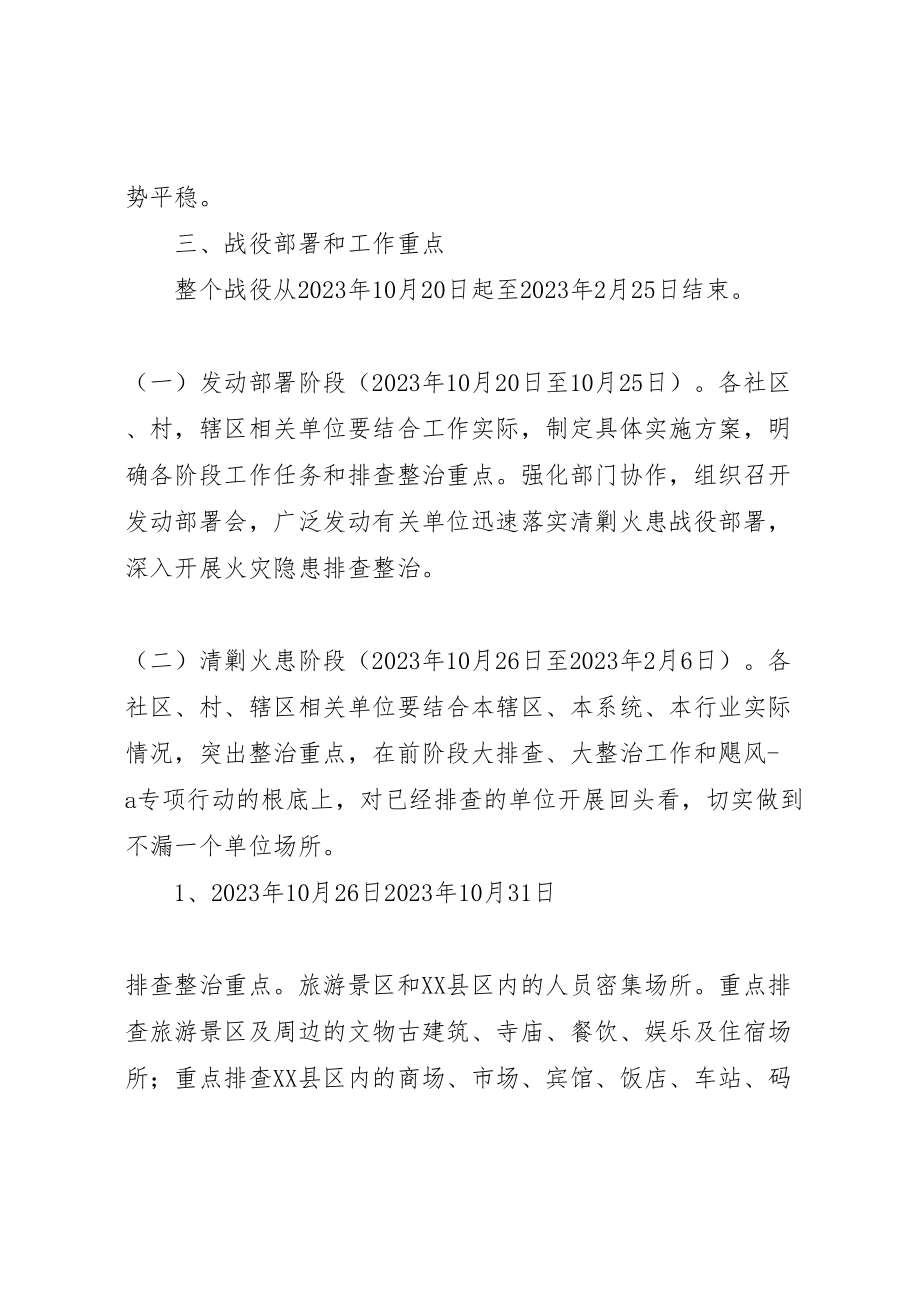 2023年乡镇清剿火患战役工作实施方案.doc_第2页