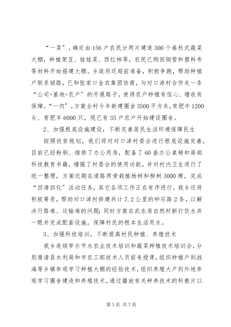 2023年乡镇扶贫工作阶段性汇报材料.docx_第3页