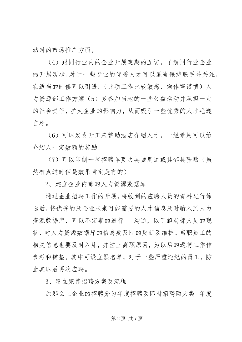 2023年人力资源部工作计划荐读.docx_第2页