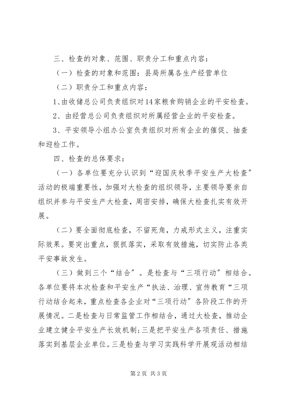 2023年粮食系统安全检查指导方案.docx_第2页