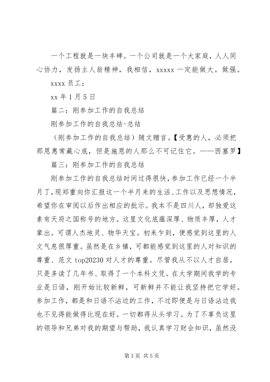 2023年刚参加工作个人总结.docx_第3页