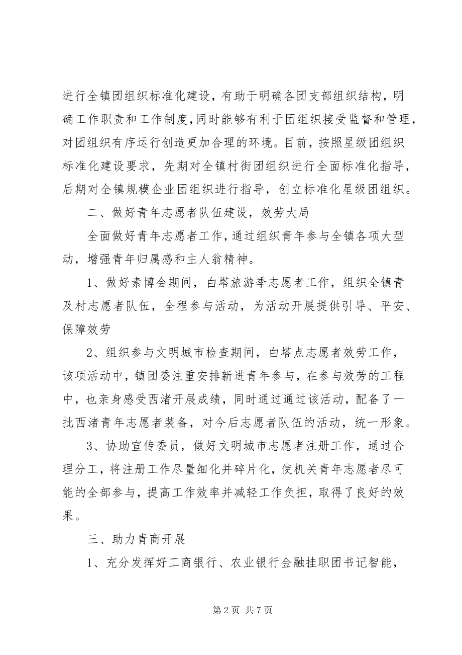 2023年乡镇团委的工作总结.docx_第2页