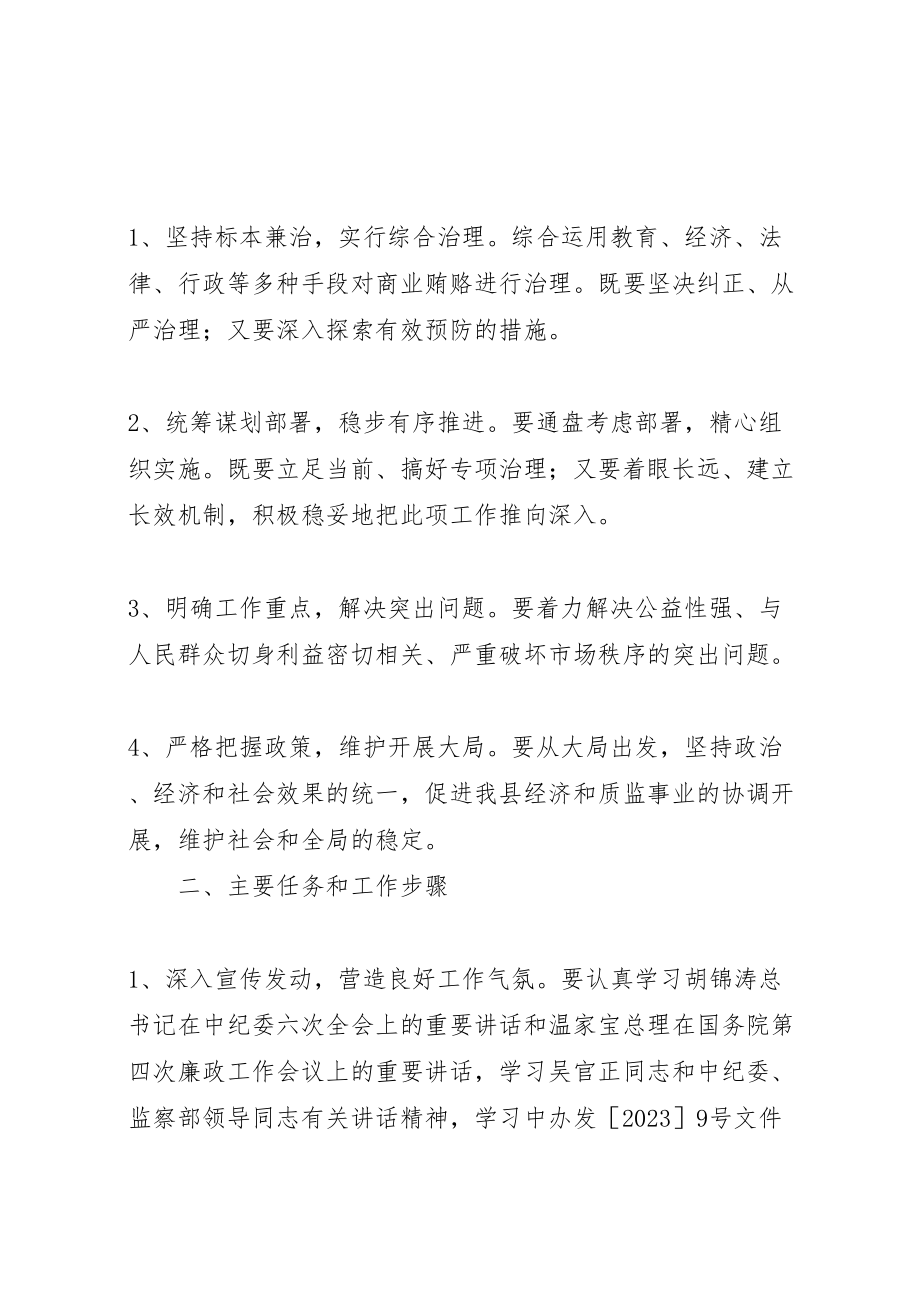 2023年县质监局治理商业贿赂专项工作实施方案 4.doc_第2页